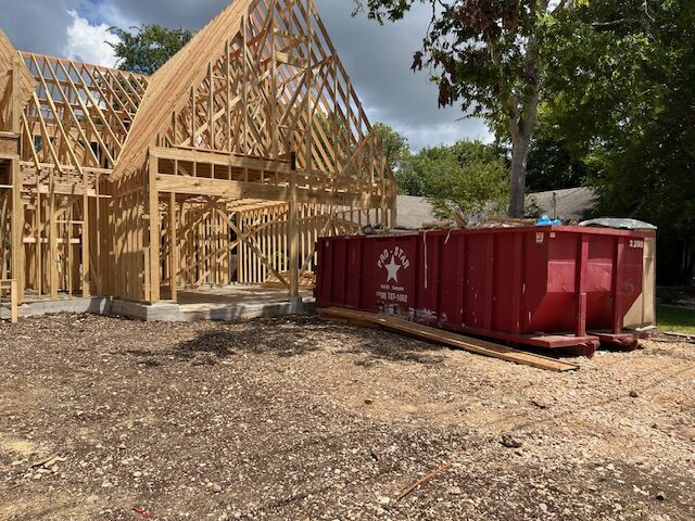 30 yard dumpster rental in San Antonio, New Braunfels & Central Texas.